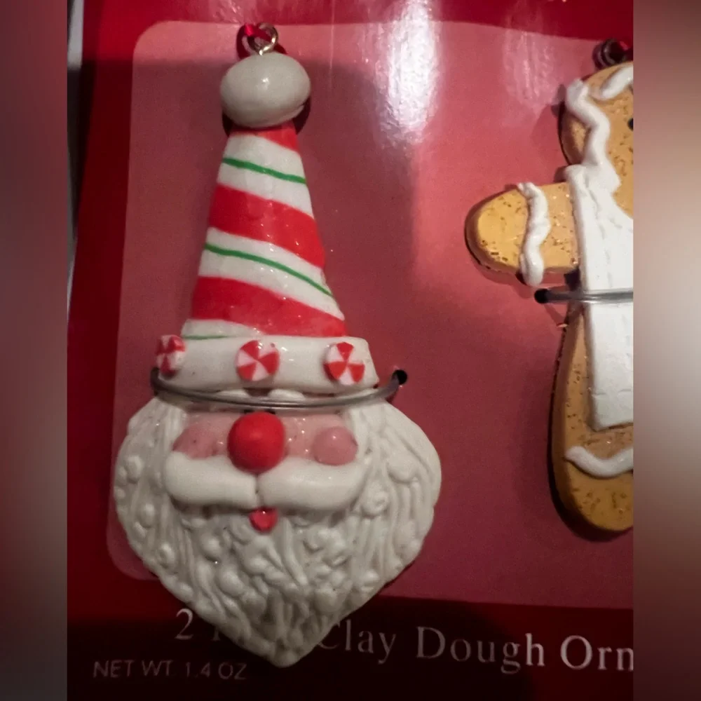Visions of Sugar Plums Clay Dough Ornaments by Christmas House
